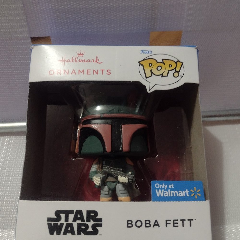 Funko pop star wars Boba Fett Christmas ornament